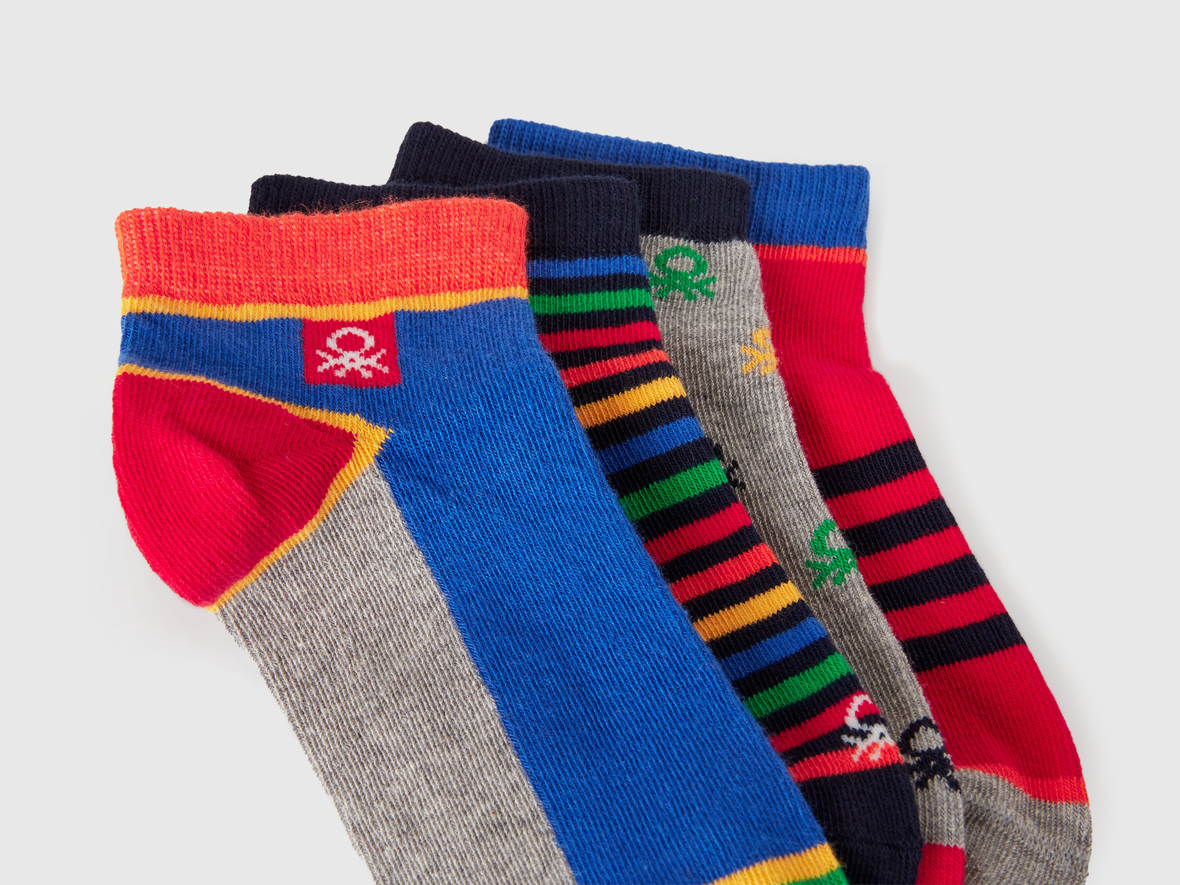 KNITTED SOCKS 4 PAIR Jungen image number 2